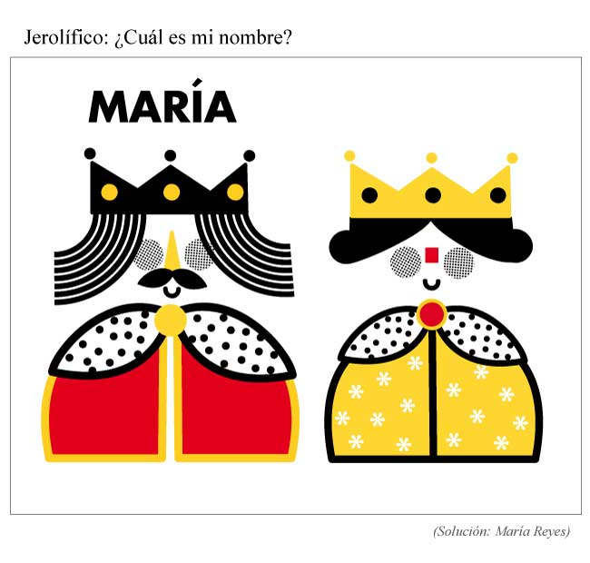 Jeroglífico María Reyes